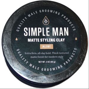 Simple Man Matte Styling Clay